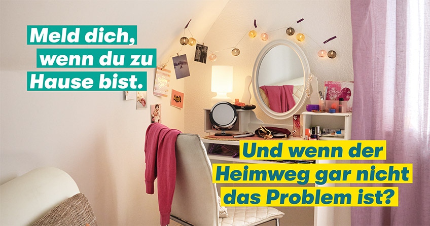 Melde Dich, wenn Du zu Hause bist - Und wenn der Heimweg gar nicht das Problem ist?