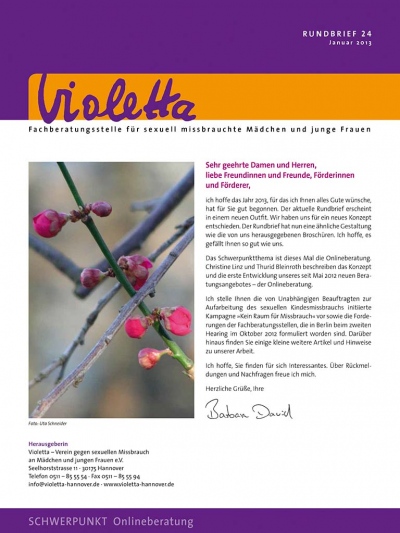 24. Newsletter Januar 2013 24. Newsletter Januar 2013