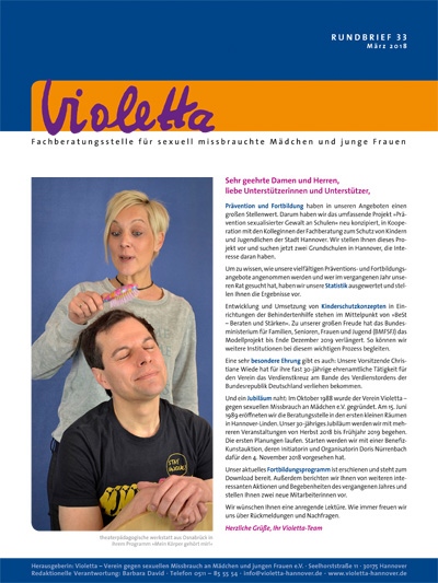 33. Newsletter März 2018 33. Newsletter März 2018