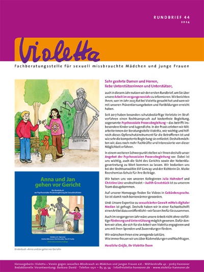 44. Newsletter Mai 2024 Violetta Hannover 