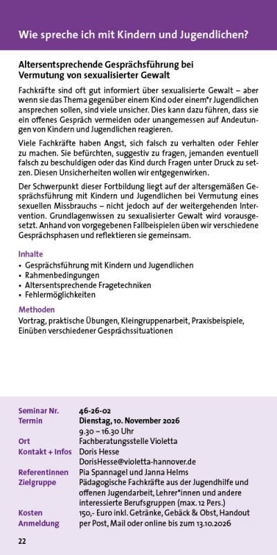 Wie spreche ich mit Kindern und Jugendlichen?