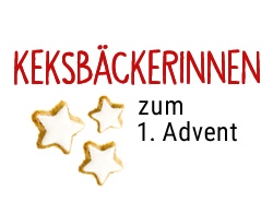 Keksbäckerinnen zum 1. Advent